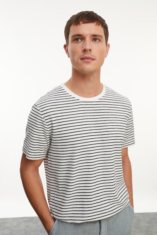  ÇİZGİLİ REGULAR FIT T-SHIRT