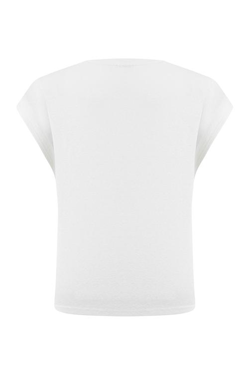  BİSİKLET YAKA DÜŞÜK KOL T-SHIRT