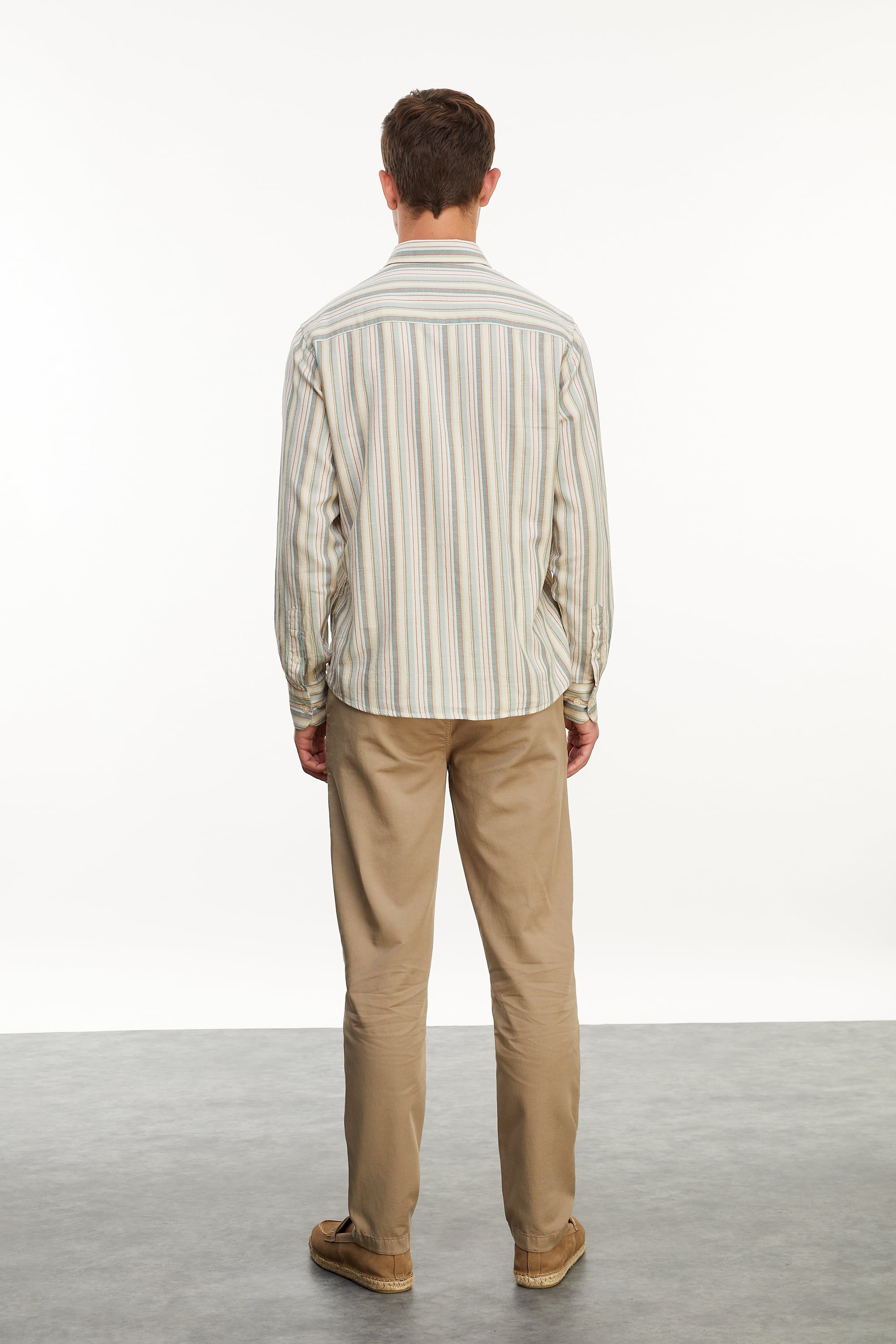 ÇİZGİLİ REGULAR FIT GÖMLEK