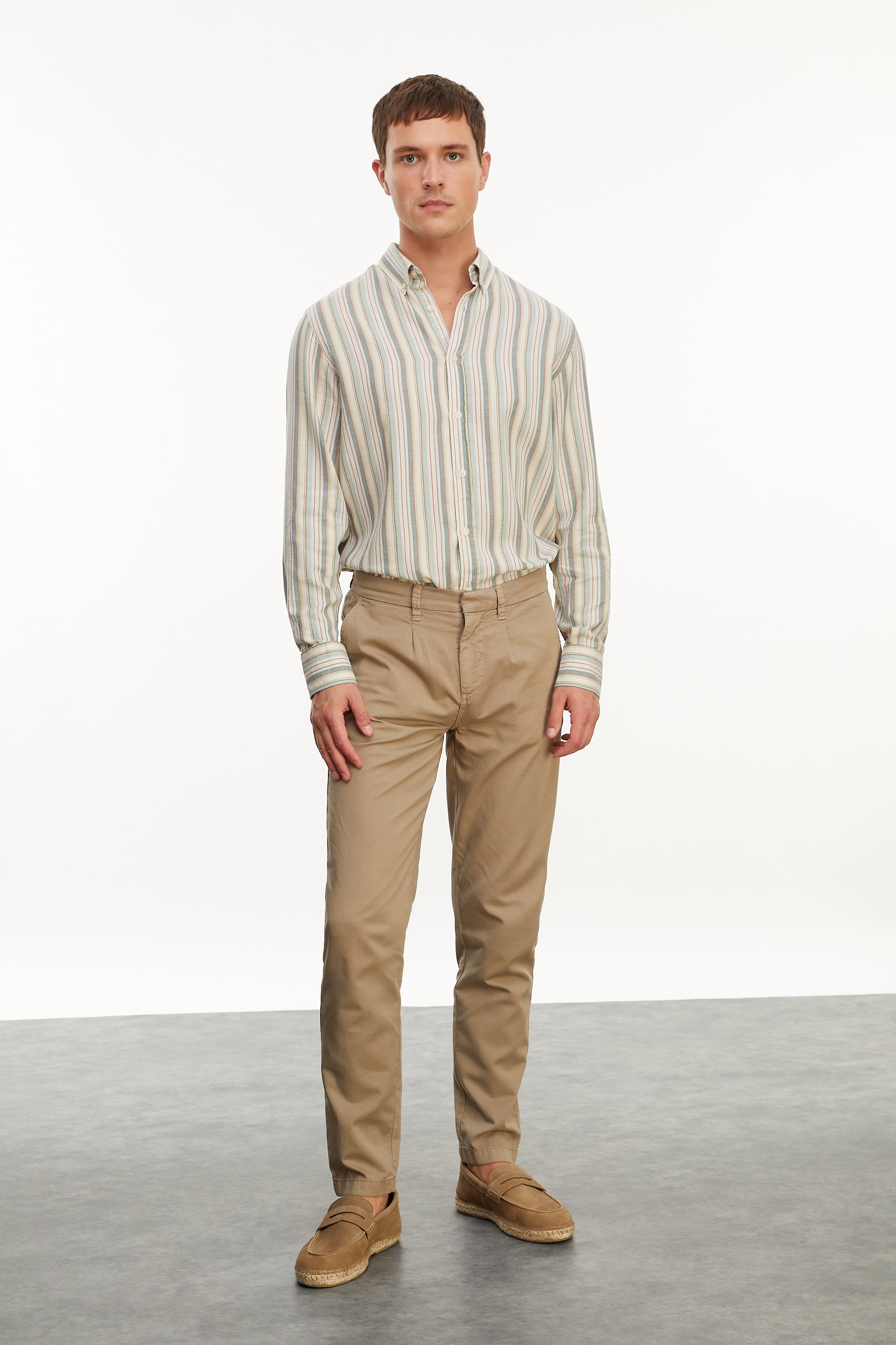 ÇİZGİLİ REGULAR FIT GÖMLEK