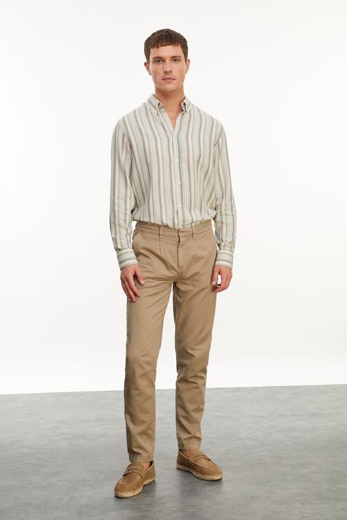  ÇİZGİLİ REGULAR FIT GÖMLEK