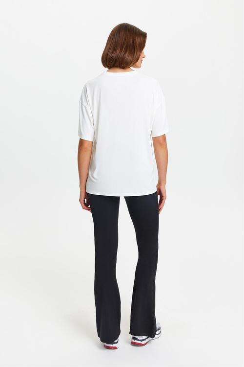  MODAL KARIŞIMLI BİSİKLET YAKA T-SHIRT