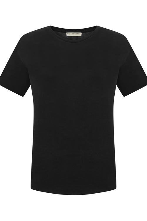  MODAL KARIŞIMLI BİSİKLET YAKA T-SHIRT