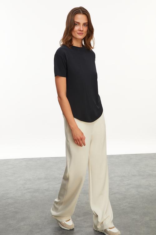  MODAL KARIŞIMLI KISA KOLLU T-SHIRT