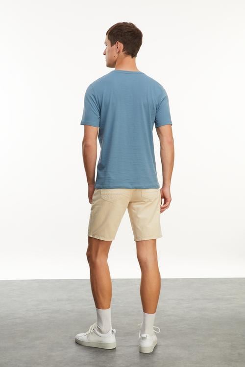  BİSİKLET YAKA KISA KOLLU T-SHIRT