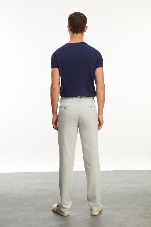  LİYOSEL KARIŞIMLI SLIM STRAIGHT PANTOLON