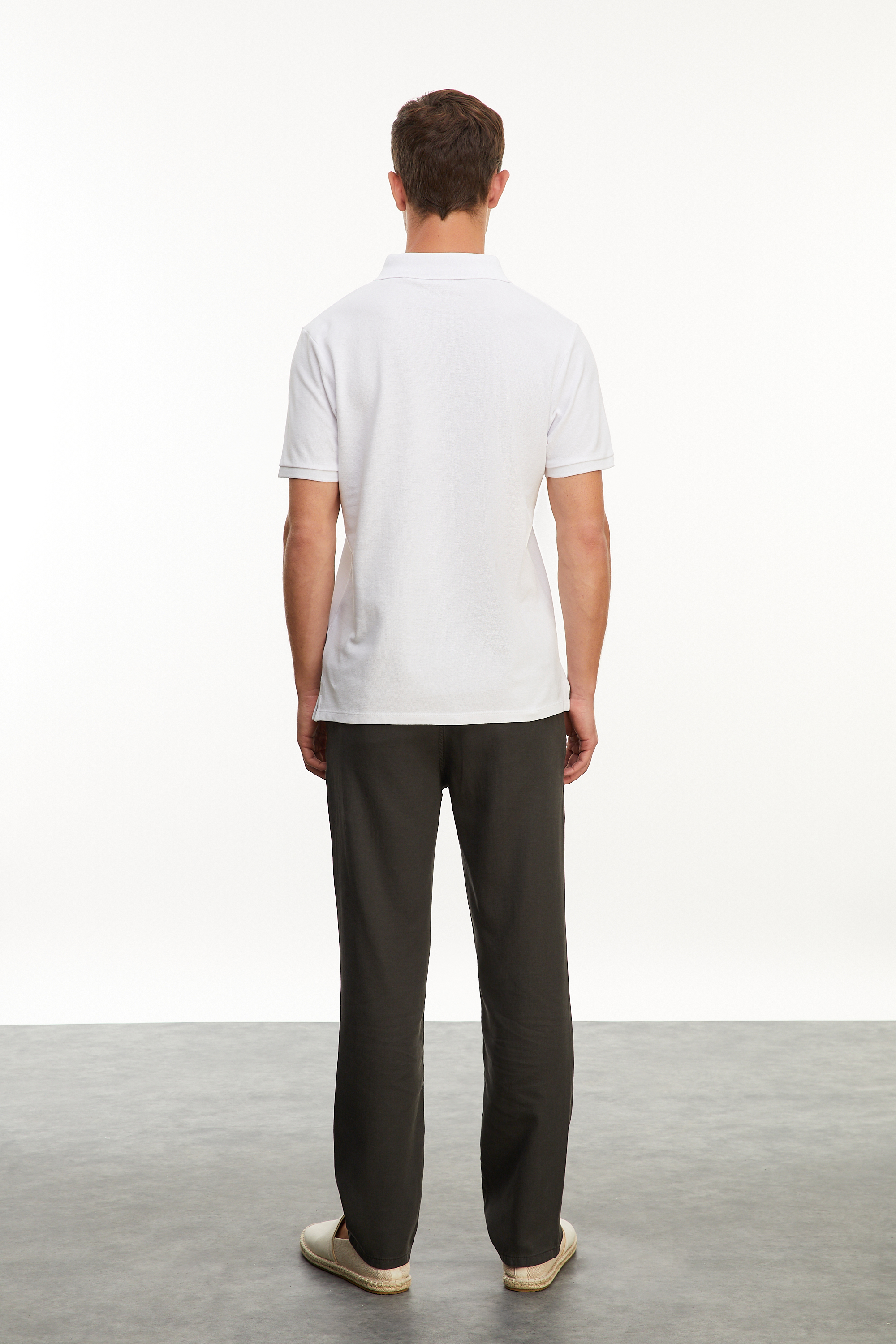 POLO YAKA KISA KOLLU T-SHIRT