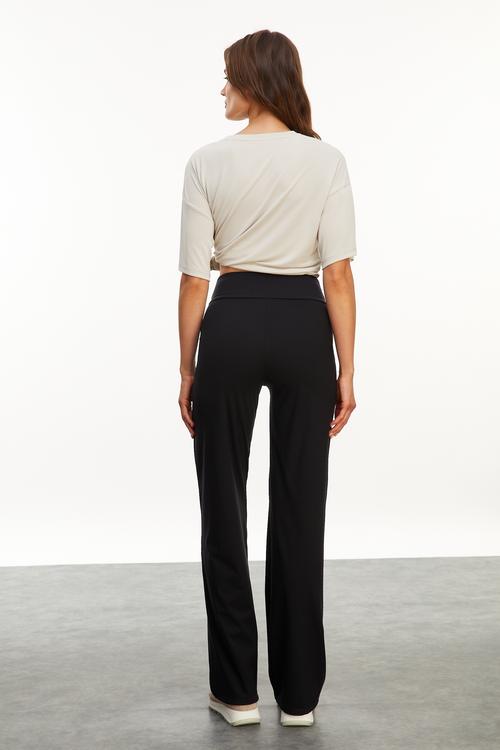  FLARE FIT ÖRME PANTOLON