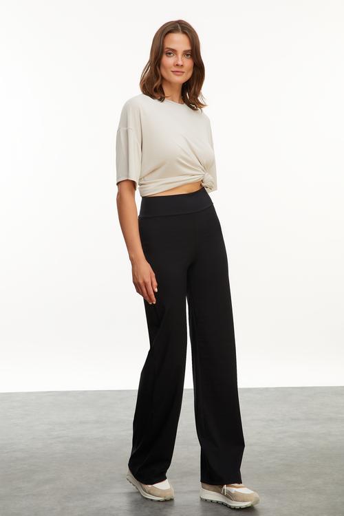  FLARE FIT ÖRME PANTOLON