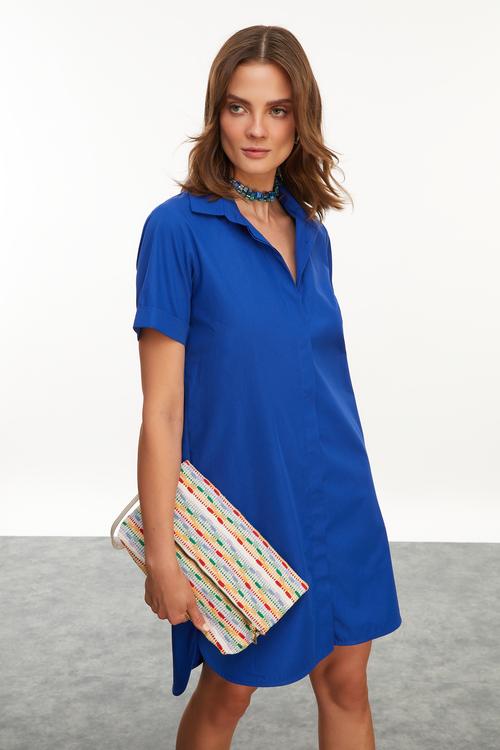  MİNİ GÖMLEK ELBİSE