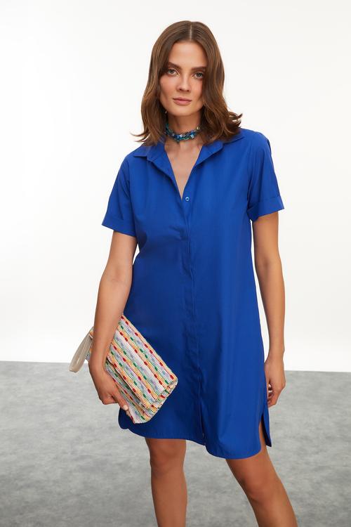  MİNİ GÖMLEK ELBİSE