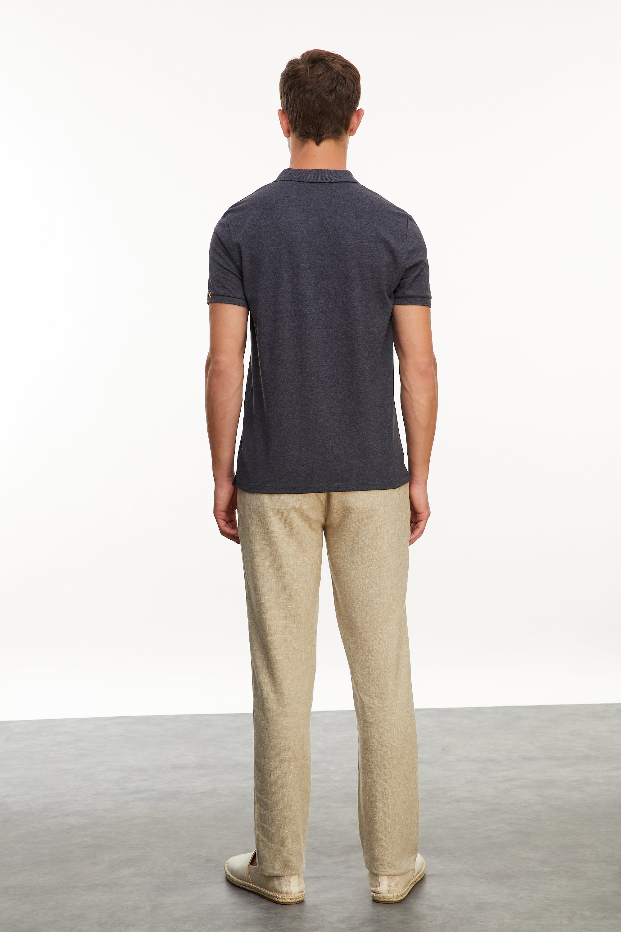 POLO YAKA KISA KOLLU T-SHIRT