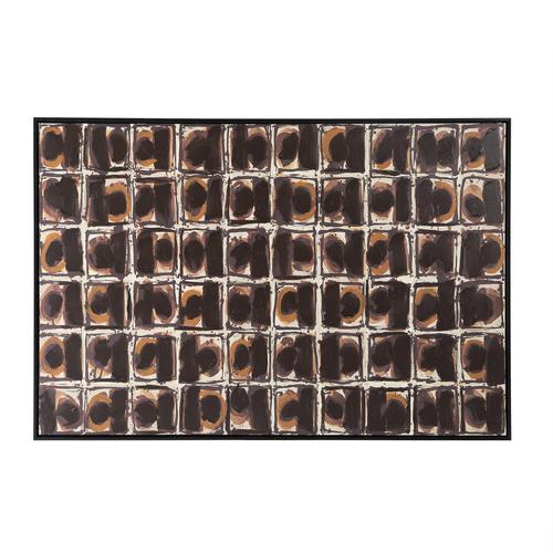  COFFEE-BLACK ÇERÇEVELİ YAĞLIBOYA TABLO 120X180CM