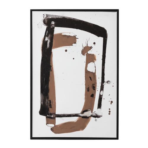  WHITE GATE I ÇERÇEVELİ YAĞLIBOYA TABLO 60X90CM