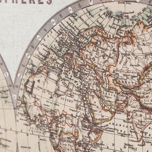  MAP KETEN BASKI ÇERÇEVELİ PANO 61X86 CM