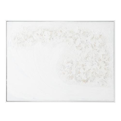 WAVE KABARTMALI ÇERÇEVELİ YAĞLIBOYA TABLO 90X120CM