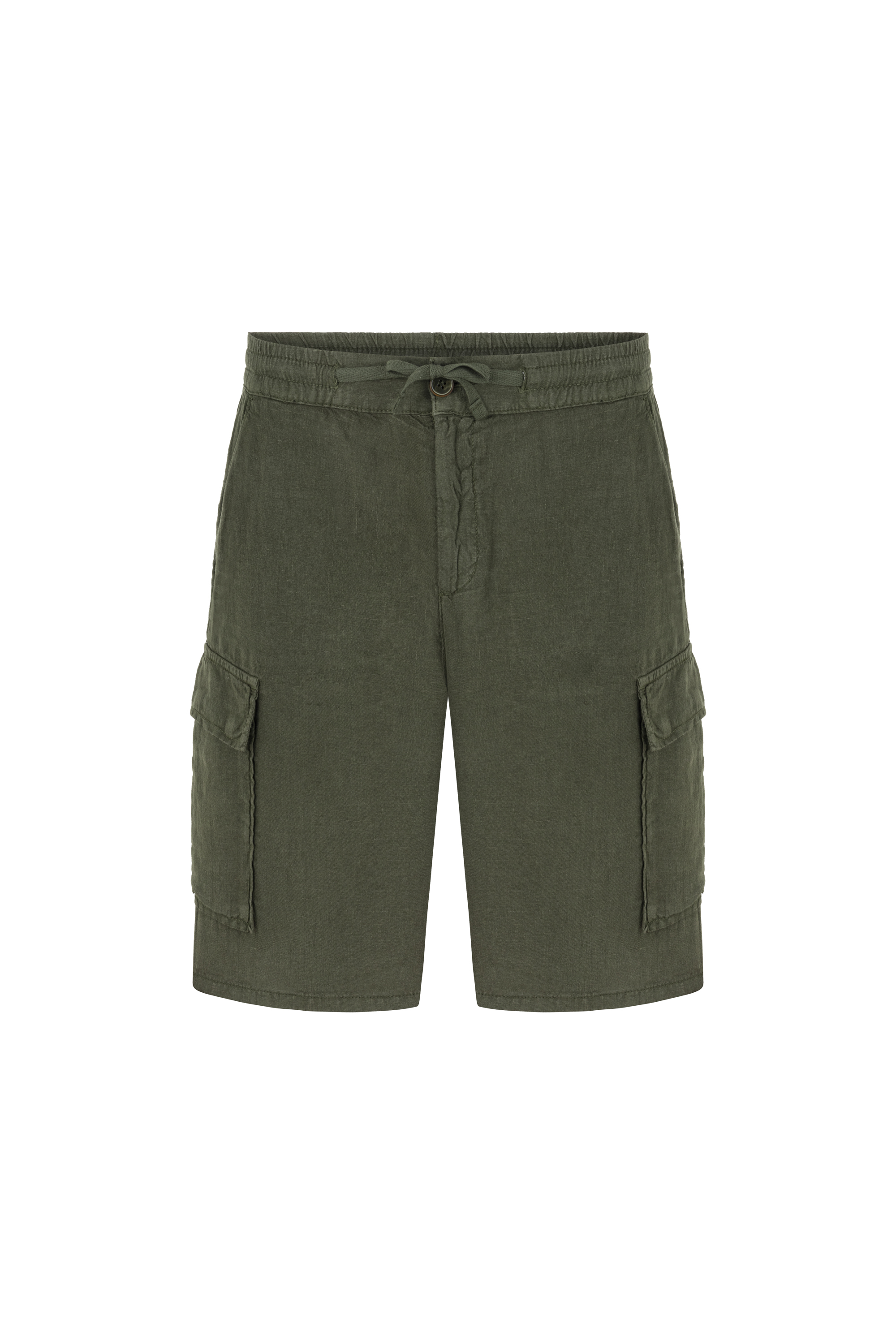 STRAIGHT FIT KETEN ŞORT