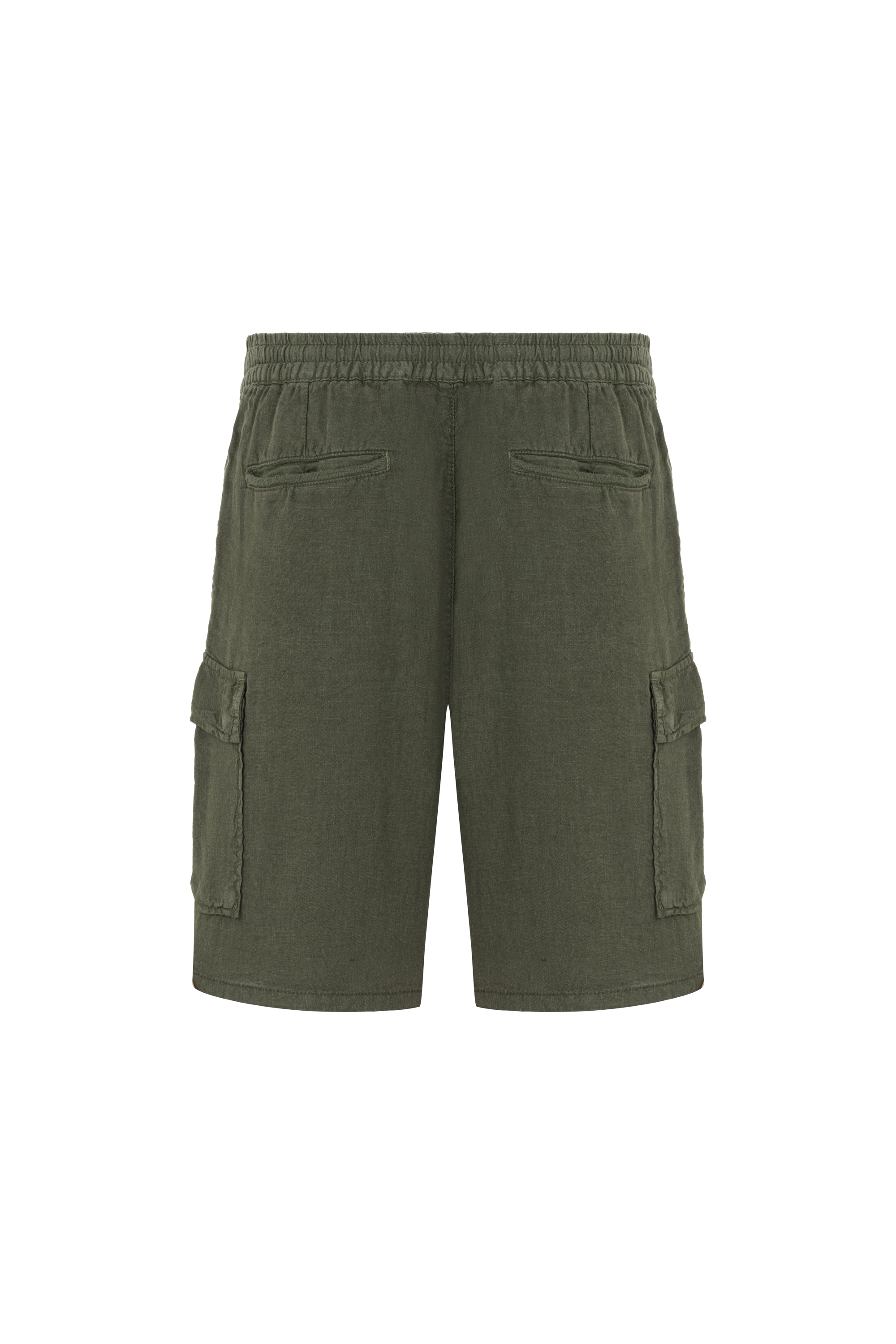 STRAIGHT FIT KETEN ŞORT