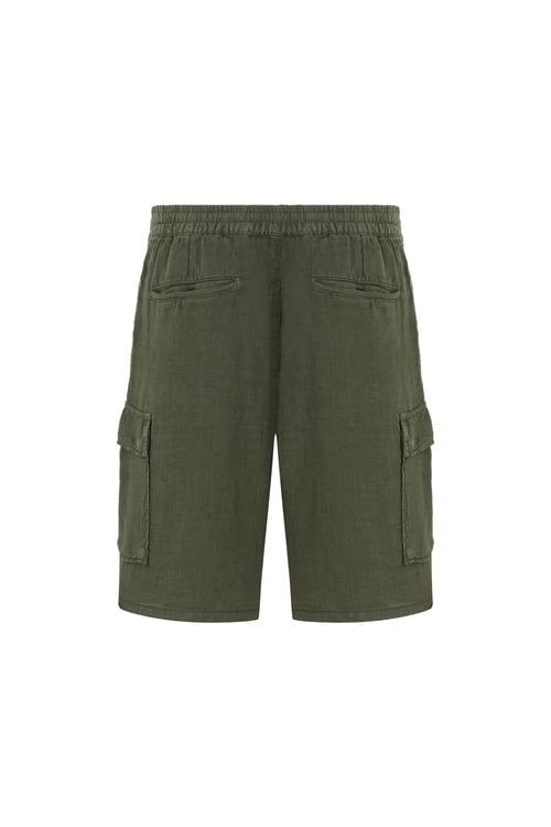  STRAIGHT FIT KETEN ŞORT