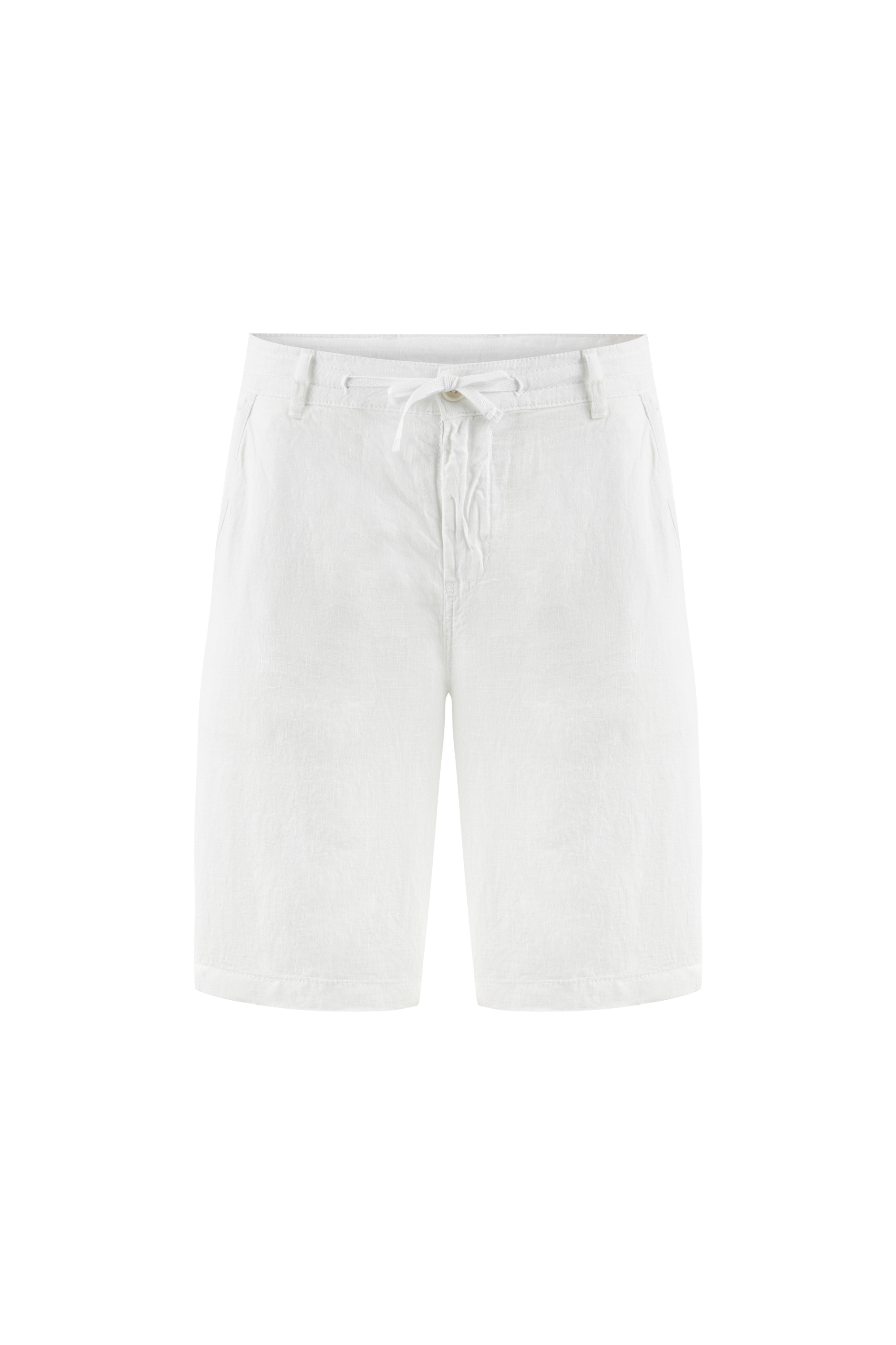 STRAIGHT FIT KETEN ŞORT
