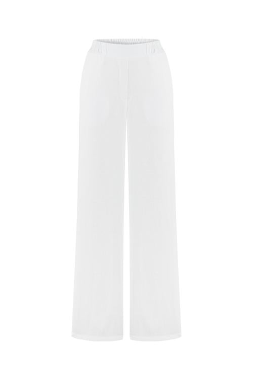  WIDE LEG KETEN PANTOLON