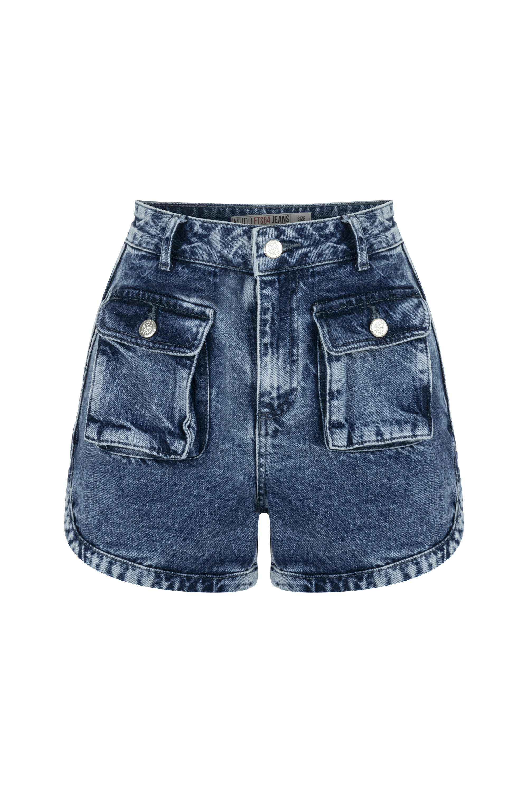 RELAX FIT MİNİ JEAN ŞORT