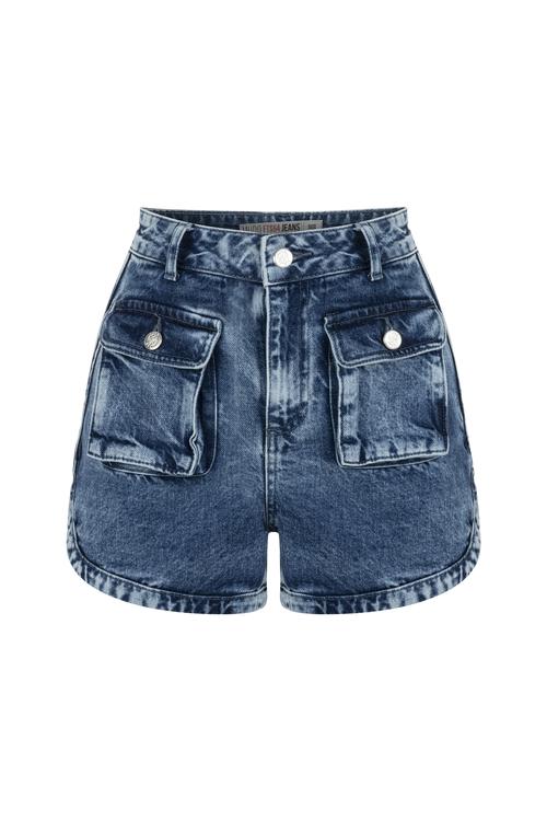 RELAX FIT MİNİ JEAN ŞORT