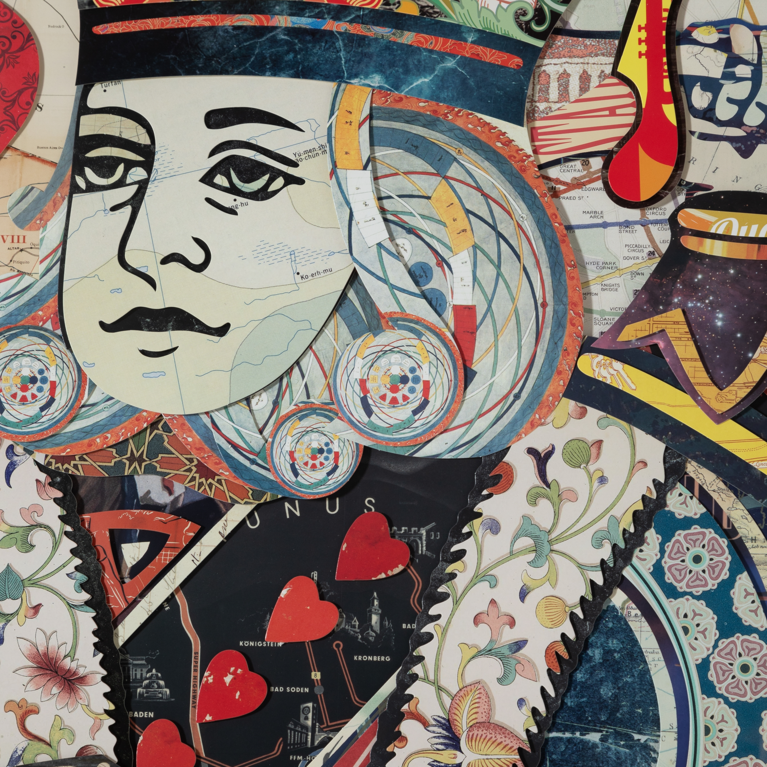 KUPA PAPAZ ÇERÇEVELİ PANO 100X145 CM