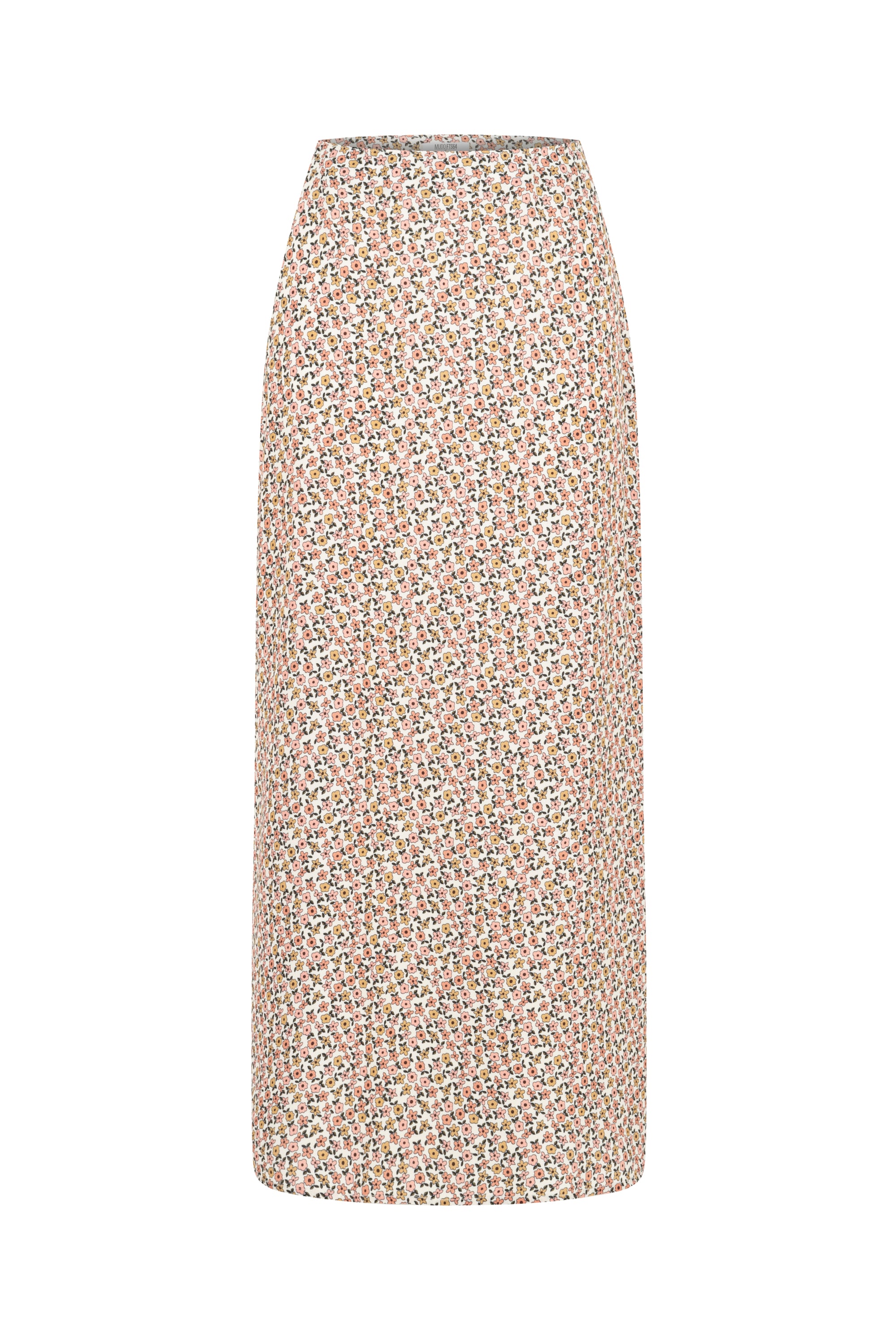 ÇİÇEKLİ A FORM MİDİ ETEK