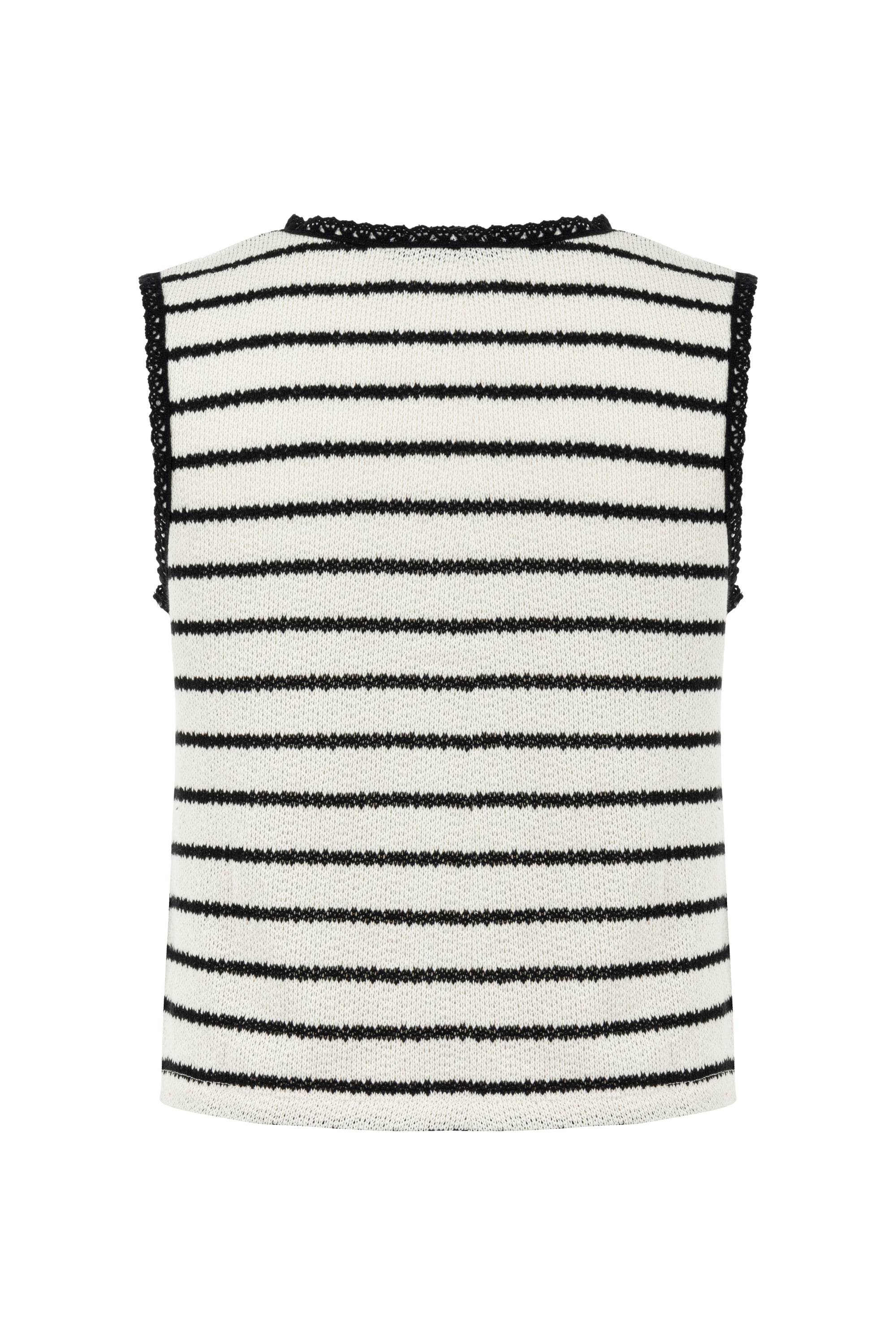 ÇİZGİLİ V YAKA BAĞLAMALI BLUZ