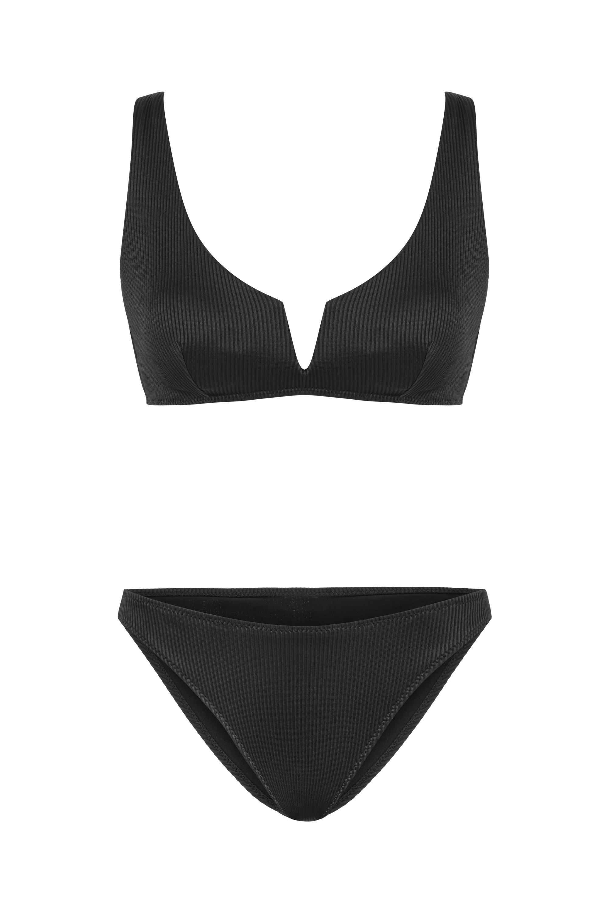 DOKULU HALTER BİKİNİ ÜSTÜ