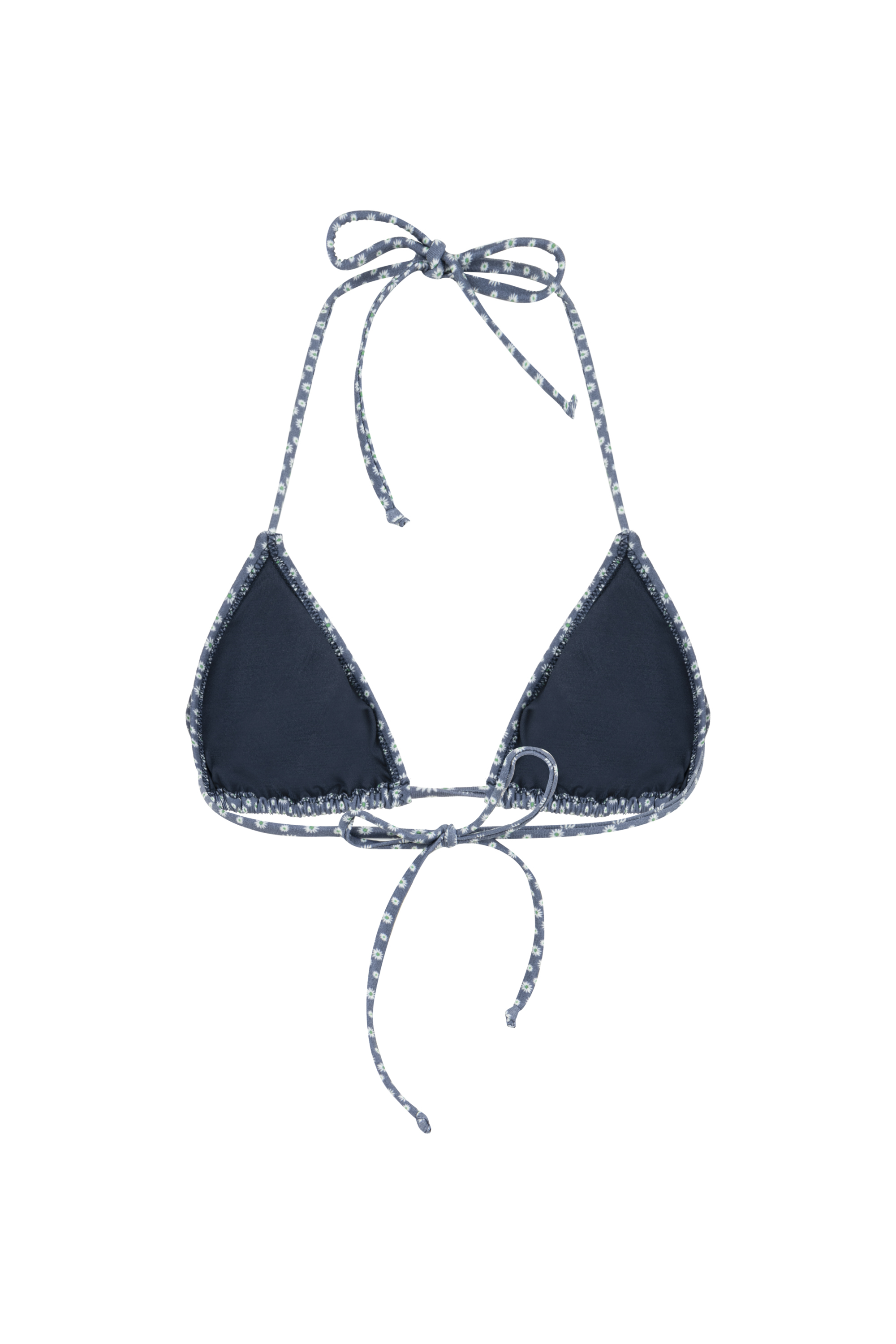 ÇİÇEK DESENLİ ÜÇGEN BİKİNİ ÜSTÜ