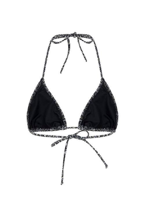  DESENLİ ÜÇGEN BİKİNİ ÜSTÜ