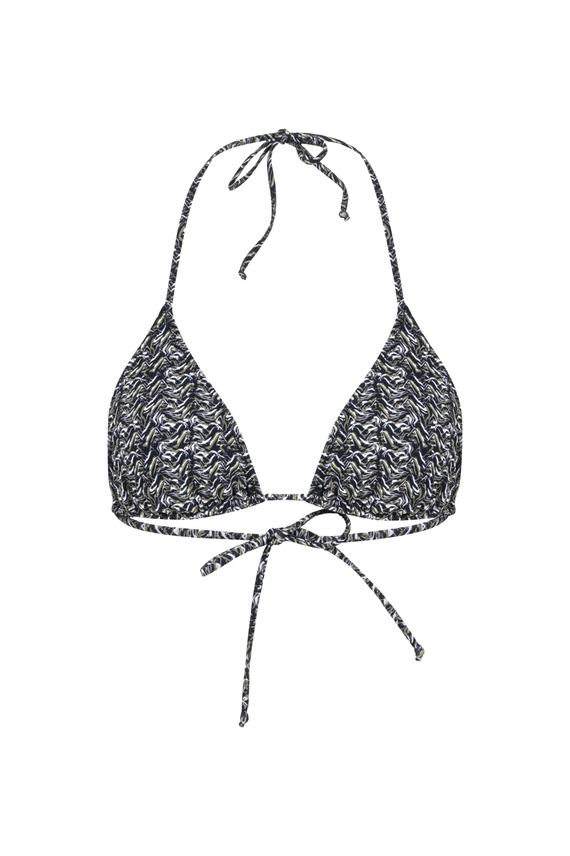 DESENLİ ÜÇGEN BİKİNİ ÜSTÜ