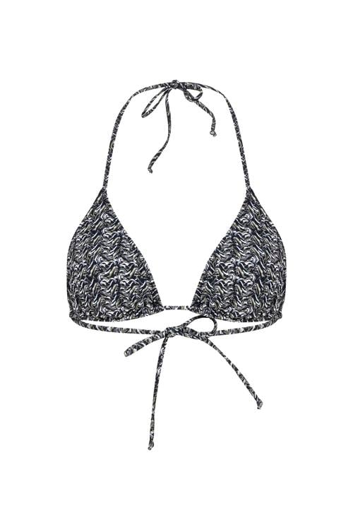  DESENLİ ÜÇGEN BİKİNİ ÜSTÜ