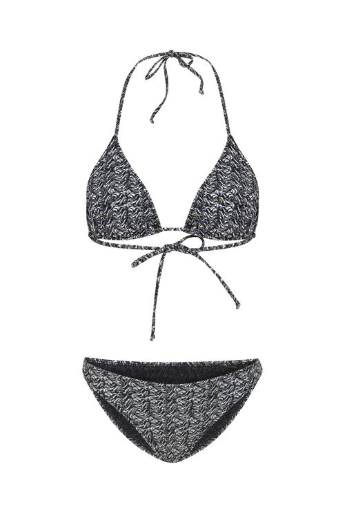  DESENLİ ÜÇGEN BİKİNİ ÜSTÜ