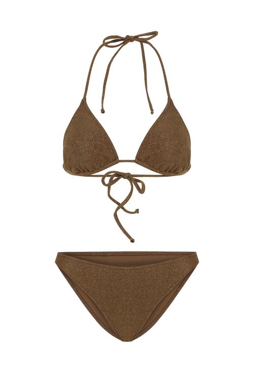  SİMLİ ÜÇGEN BİKİNİ ÜSTÜ