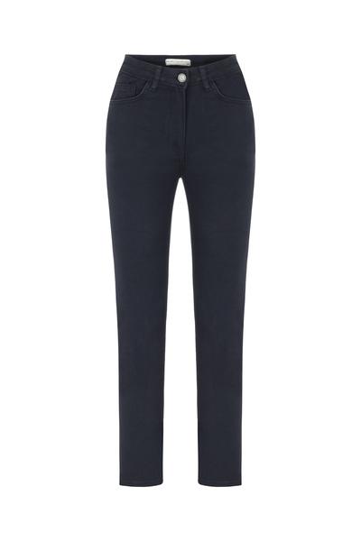 Mudo Lacivert Skinny Fit Pantolon