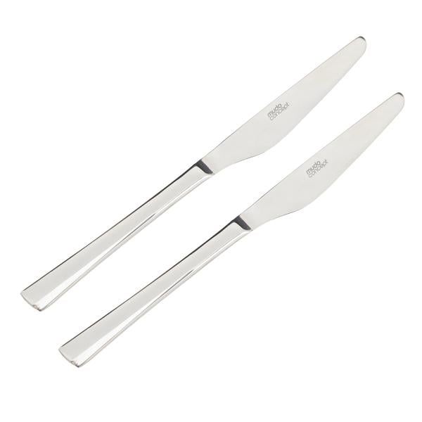 Mudo Home Premium Steel Collection 2’Li Yemek Biçaği Renksiz