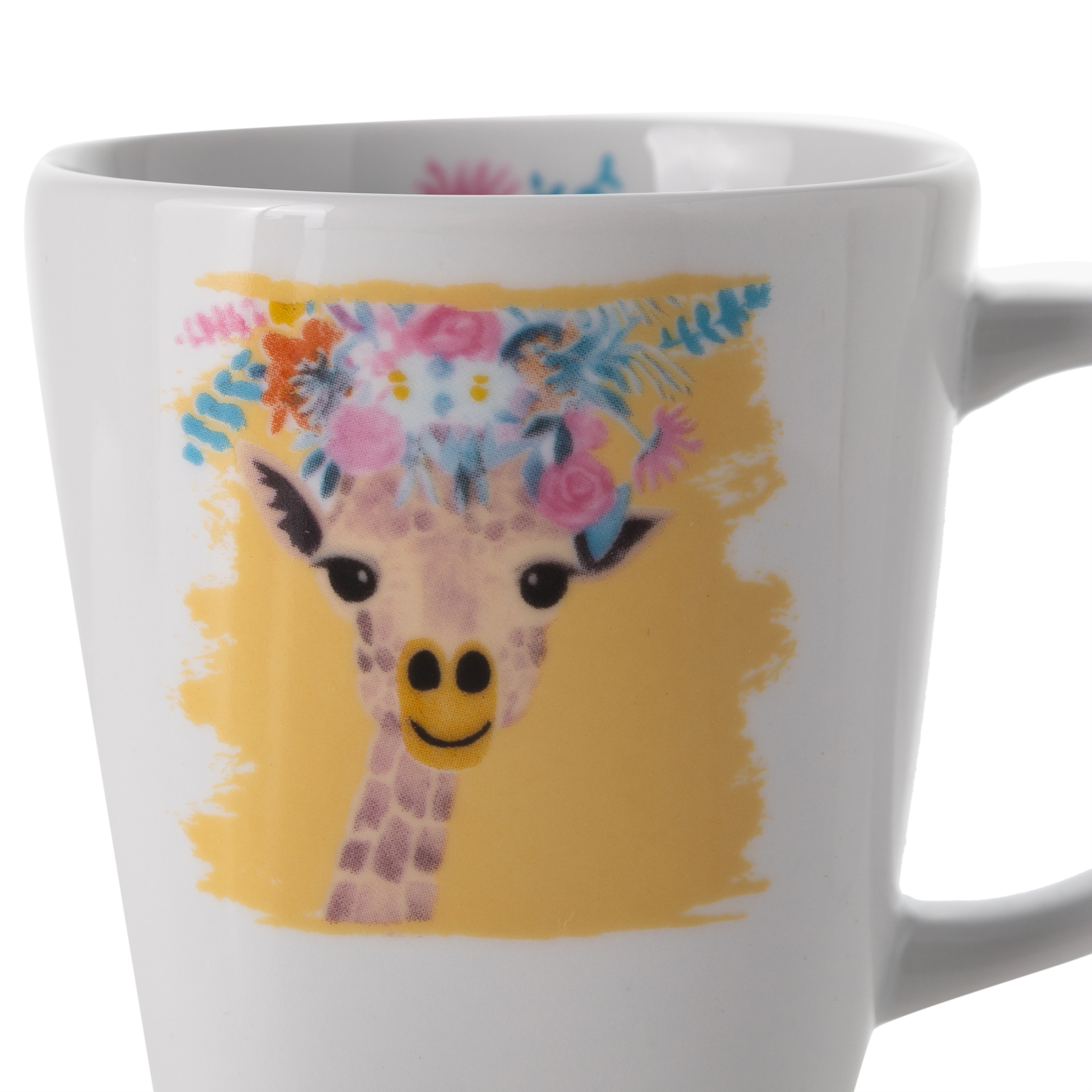 TROPICAL GIIRAFFE & ZEBRA 2'LI KUPA