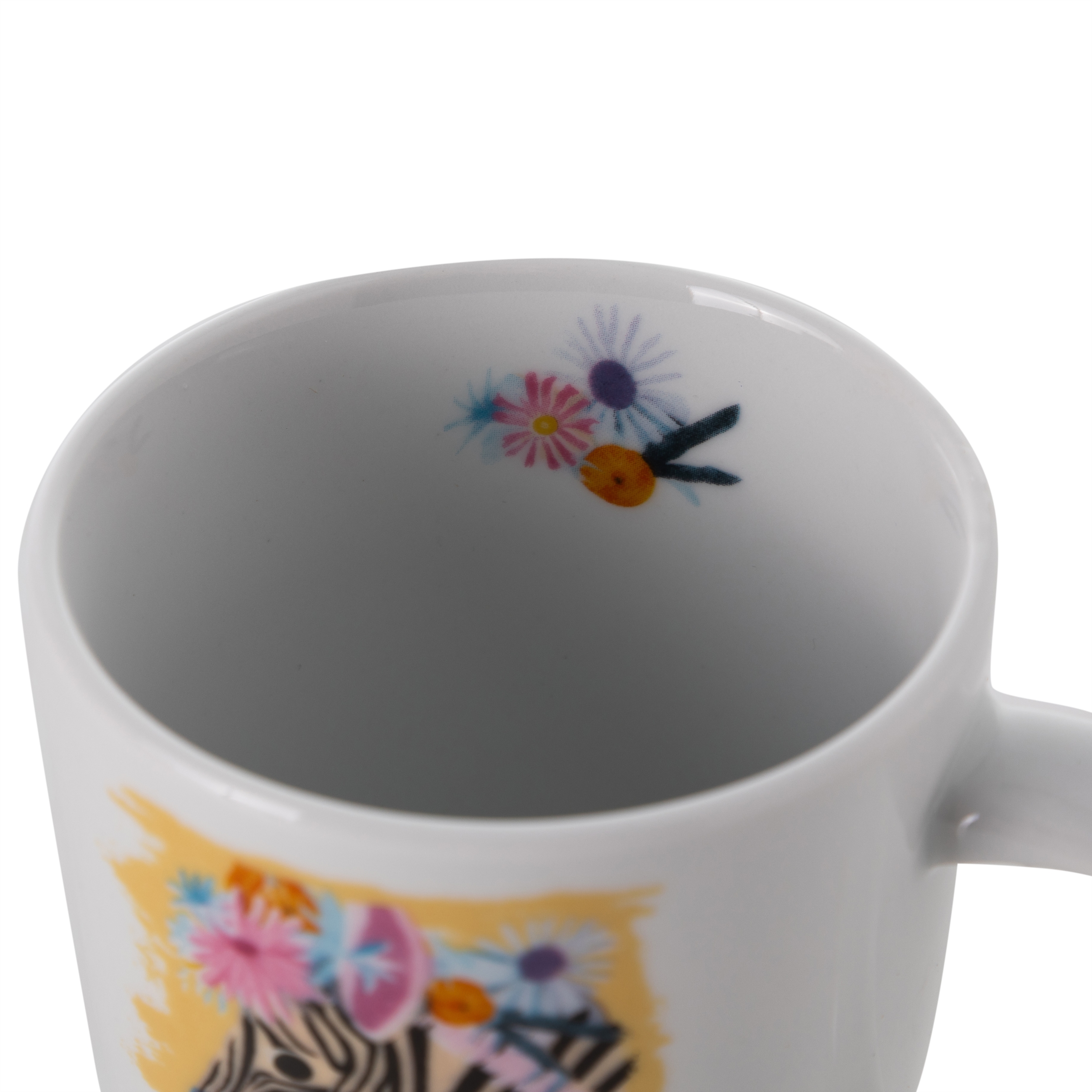 TROPICAL GIIRAFFE & ZEBRA 2'LI KUPA