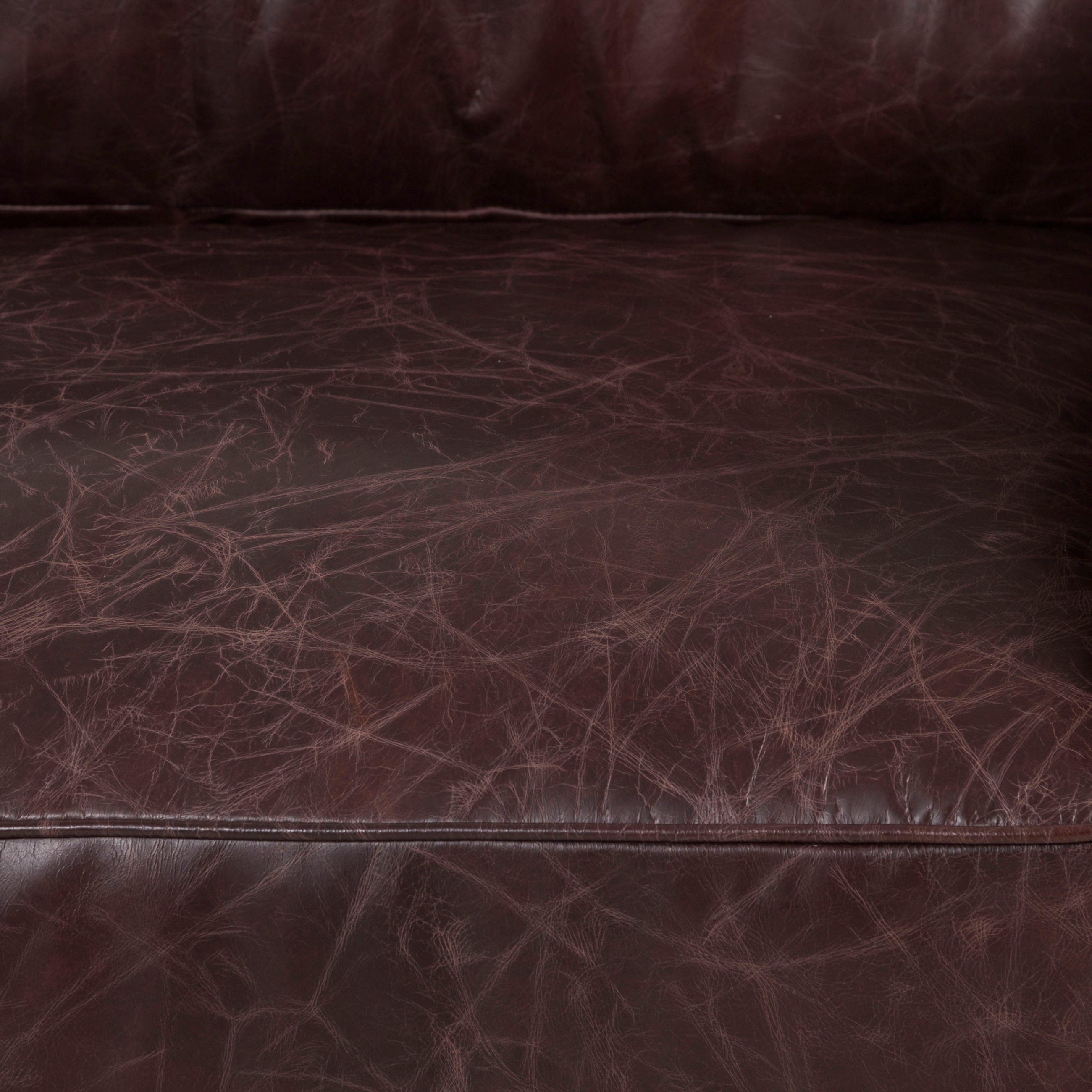 WILLIAM ÜÇLÜ DERİ KOLTUK BIKER TAN