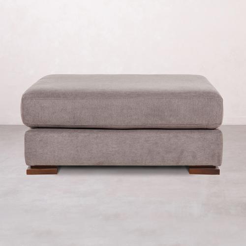  CAPRI GRİ AHŞAP AYAK PUF