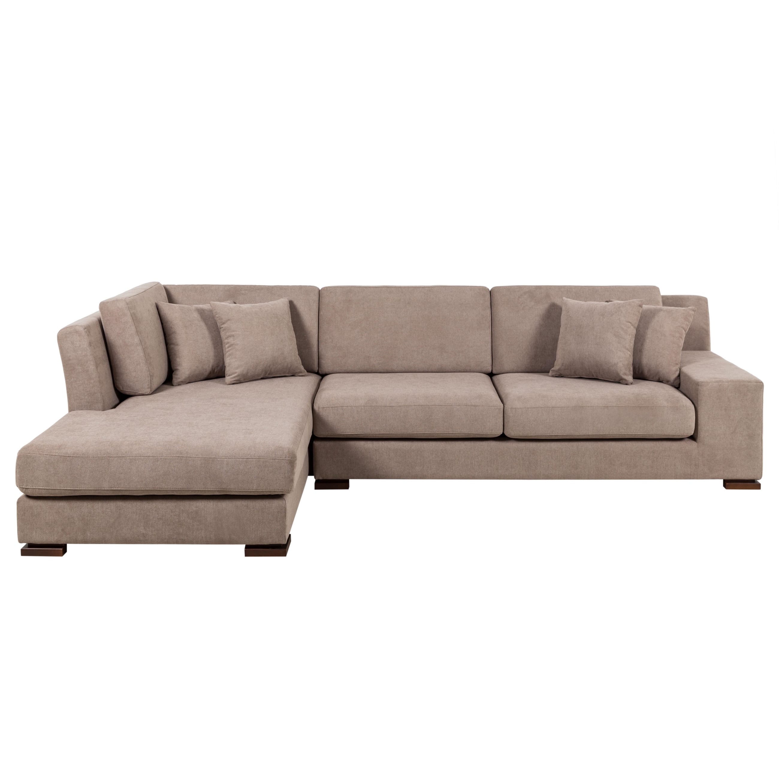 CAPRI VİZON AHŞAP AYAK L KOLTUK SAĞ