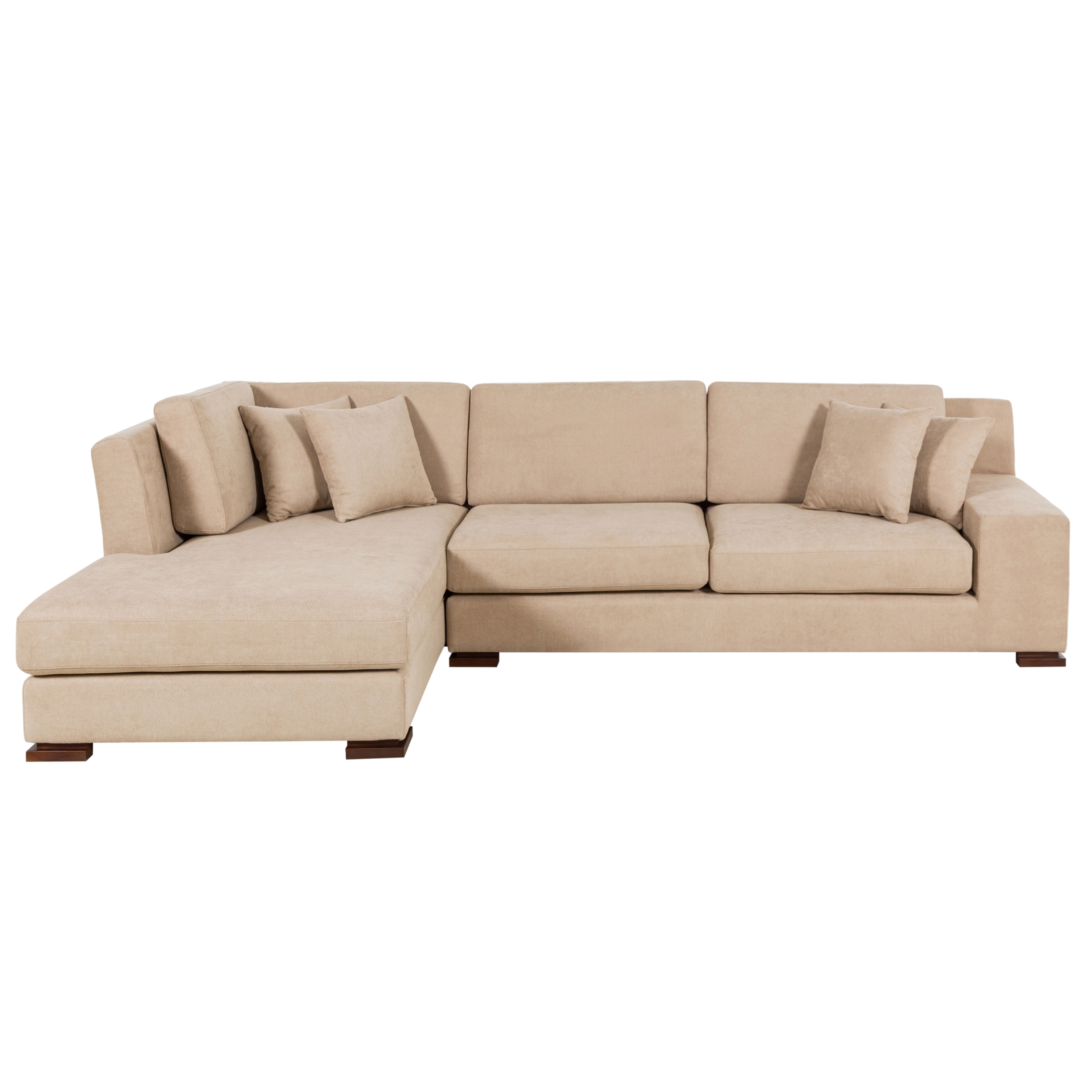 CAPRI BEJ AHŞAP AYAK L KOLTUK SAĞ