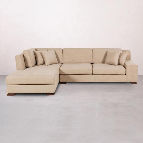  CAPRI BEJ AHŞAP AYAK L KOLTUK SAĞ