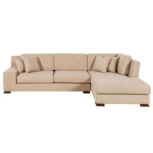  CAPRI BEJ AHŞAP AYAK L KOLTUK SOL