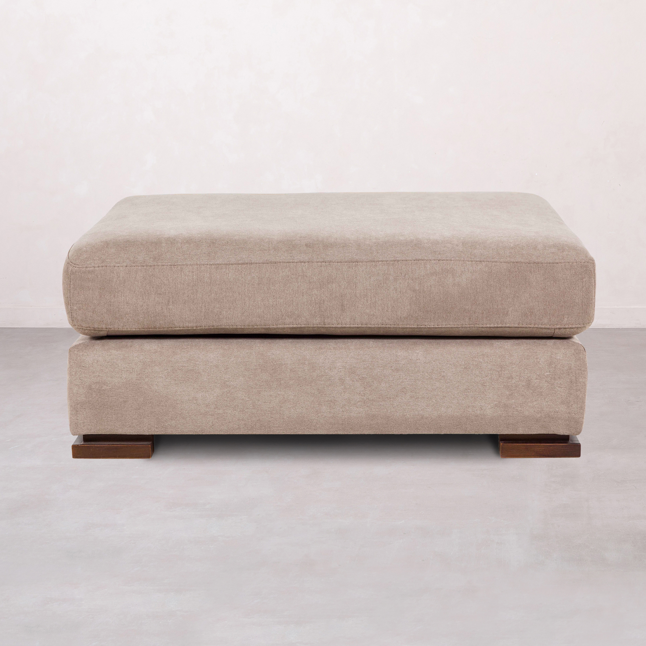 CAPRI VİZON AHŞAP AYAK PUF