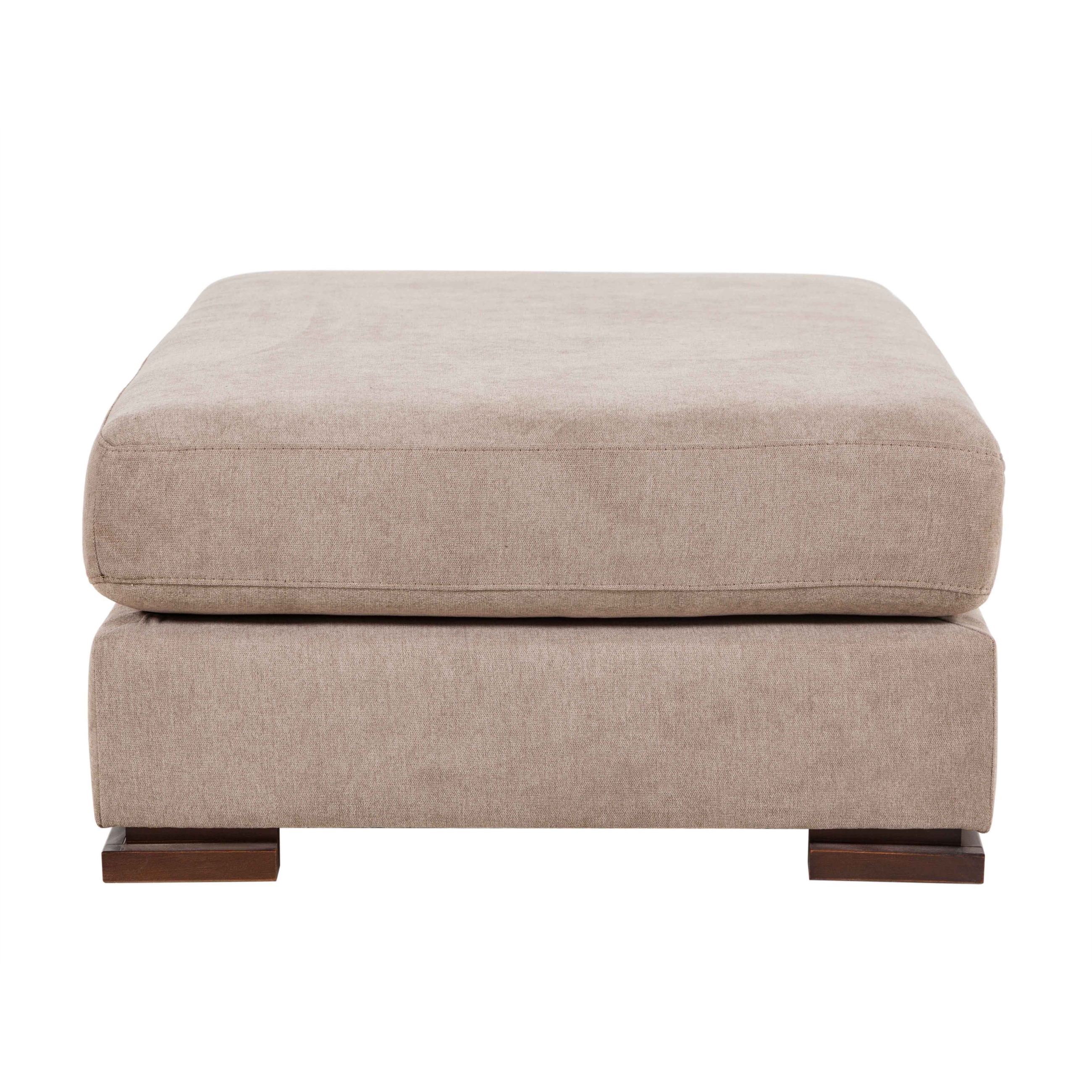 CAPRI VİZON AHŞAP AYAK PUF