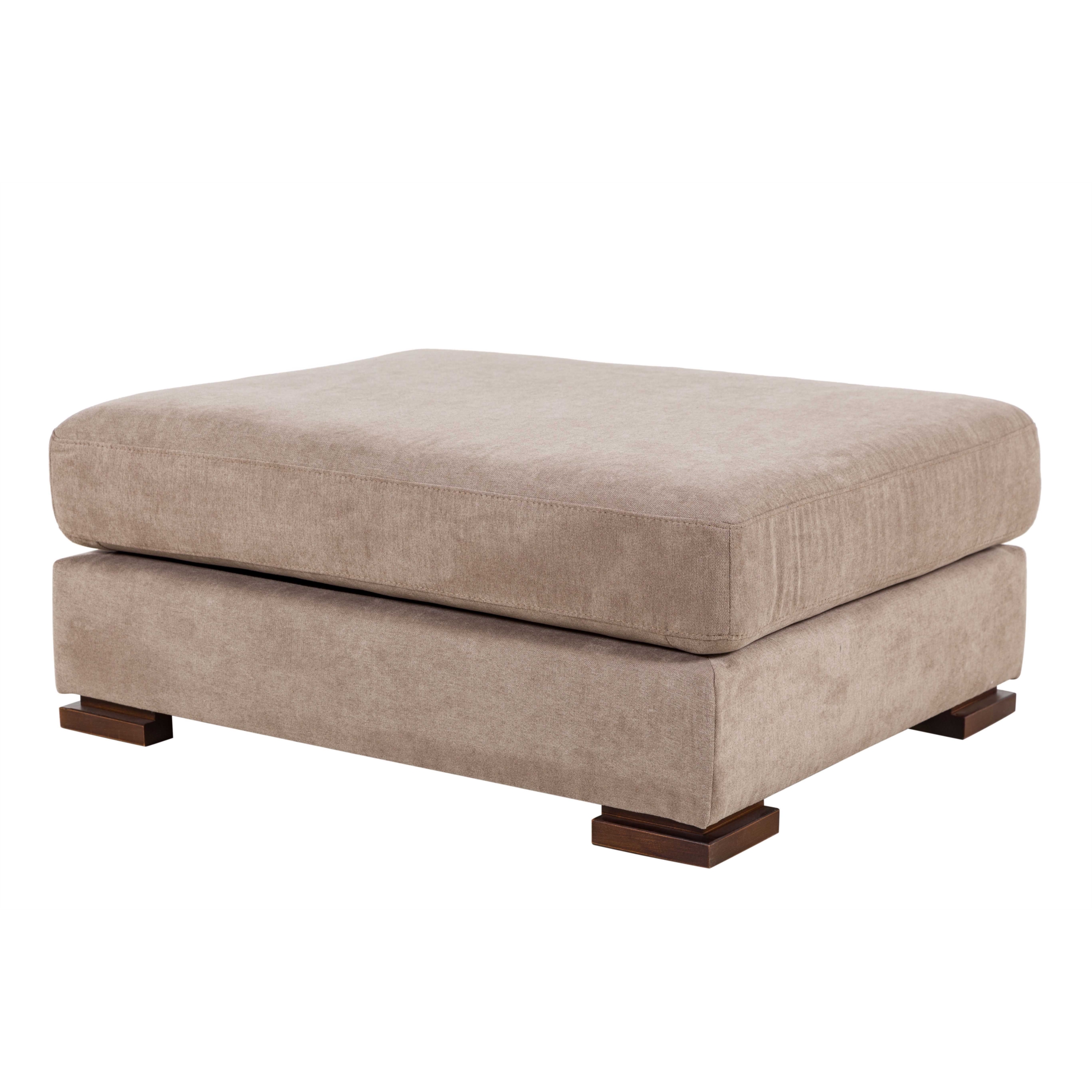 CAPRI VİZON AHŞAP AYAK PUF